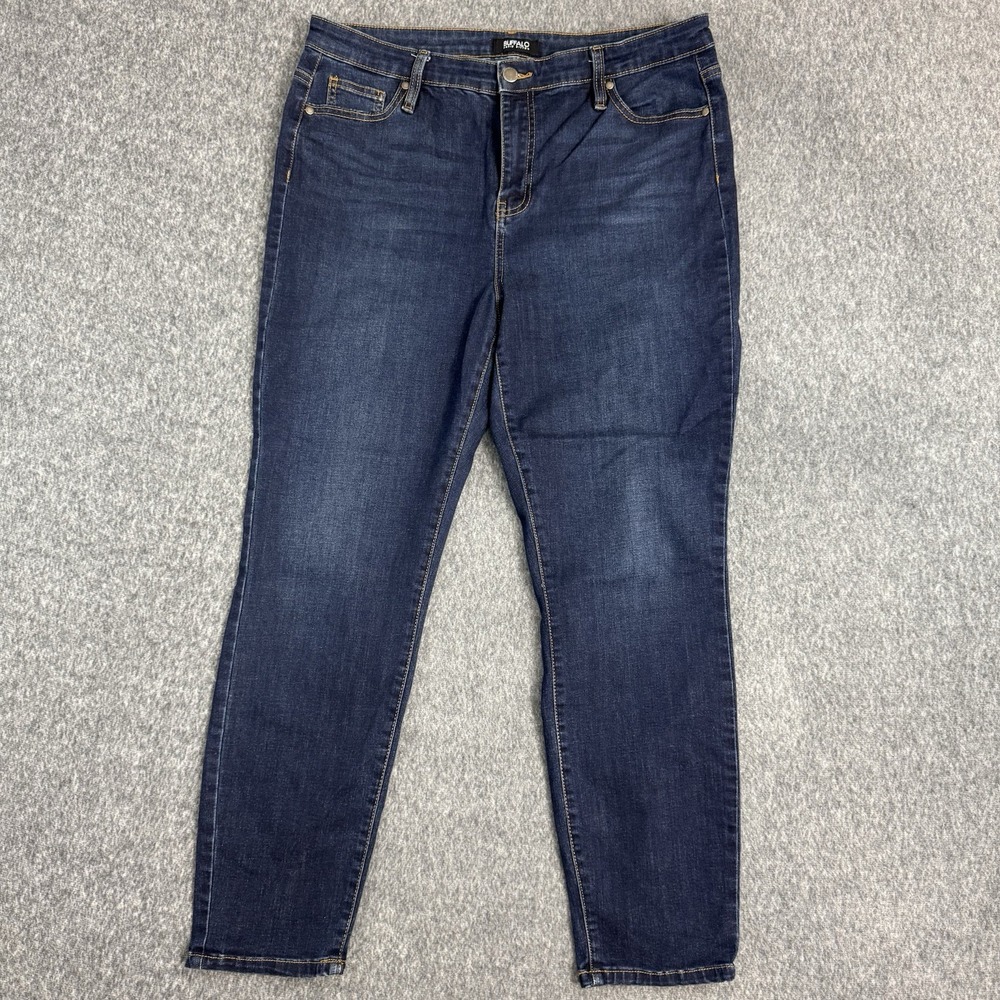 Buffalo David Bitton Mollie High Rise Skinny Jeans Women's 14/34 Dark Wash